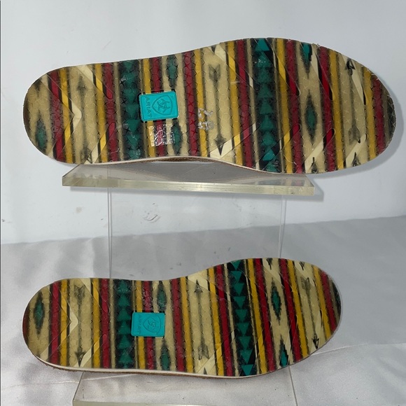 ARIAT WOMENS CRUISE ROSE GOLD/AZTEC SLIP ONS FTL-12-034 - Picture 6 of 9